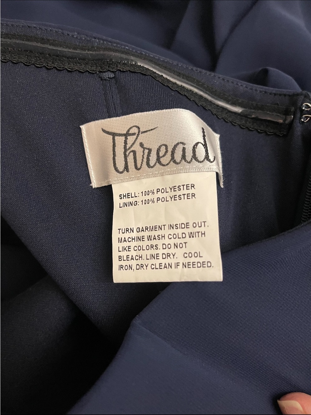 Dessy Strapless Navy Evening Gown-NWT - Picture 12 of 13